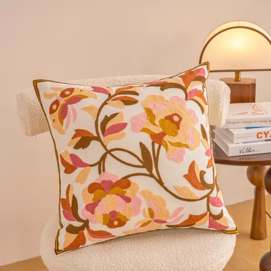 Новый чехол для подушки с вышивкой, офисный диван, задняя кровать, автомобильная наволочка, новая модная европейская роскошная жаккардовая наволочка